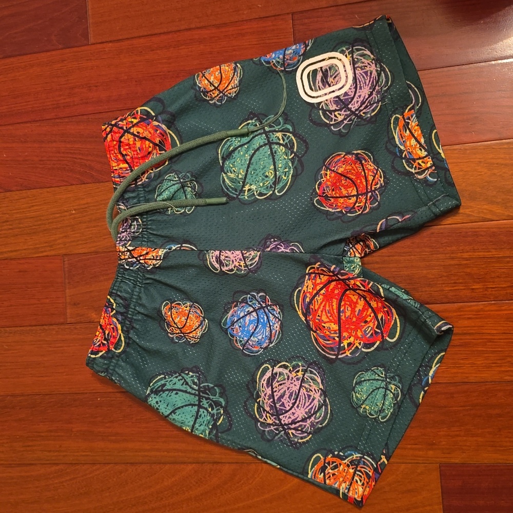 Kids' Multicolor Patterned Shorts